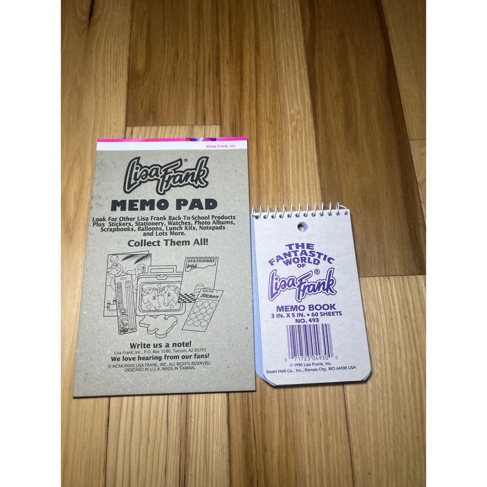 Vtg Fantastic World Lisa Frank Koala Notebook 1990's Condition